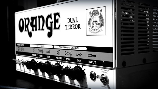 Guitar Amplifier Orange Dual Terror Recording Studio